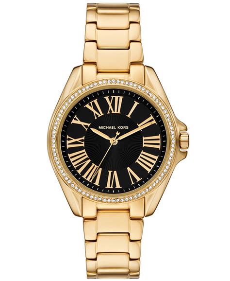 Women's Kacie Stainless Steel Gold Sunray Dial 